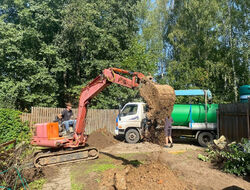 Монтаж газгольдера Спецгаз 6600 л в Венёве под ключ с земляными работами