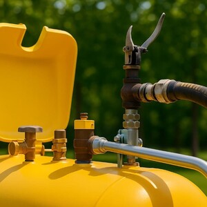 Заправка газгольдеров в Венёве